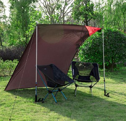 Коврик для пикника Naturehike Moisture proof camping picnic mat L 1450х2000 мм NH17D050-B черный