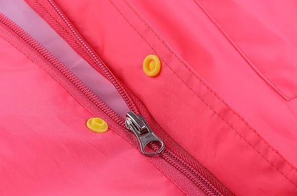 Накидка від дощу дитяча Naturehike Raincoat for girl XL NH16D001-W pink