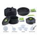 Набор посуды для кемпинга Starcamp Cookware set 2-3 HX-CK05 black SC132 &ndash; фото 4