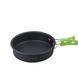 Набор посуды для кемпинга Starcamp Cookware set 2-3 HX-CK05 black SC132 &ndash; фото 3
