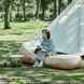 Матрас надувной одноместный с подголовником и помпой Naturehike CNH22DZ027 бежевый 6975641885450 &ndash; фото 5