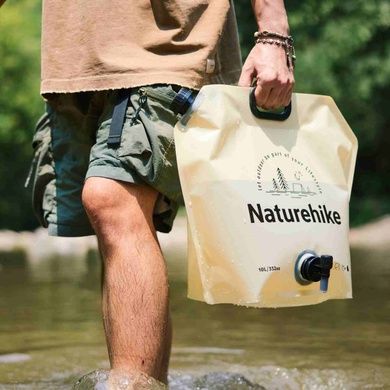 Канистра для воды Naturehike 10 л CNK2450CF027 yellow 6927595798355 фото