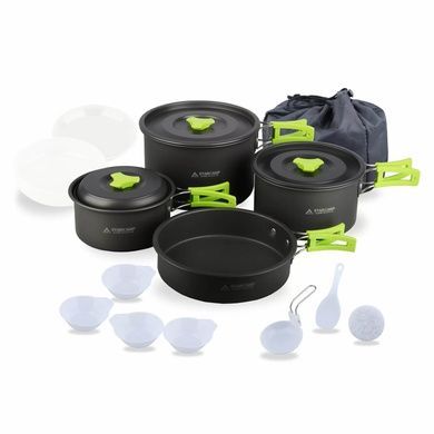 Набор посуды для кемпинга Starcamp Cookware set 3-4 HX-CK07 black SC133 фото