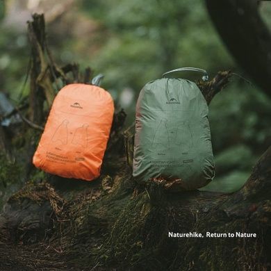 Плащ-дождевик Naturehike CNK2550FS010, размер L, оливковый 6977465867773 фото