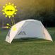 Тент кемпінговий Naturehike Beach tent & tarp 210T 65D polyester NH18Z001-P white