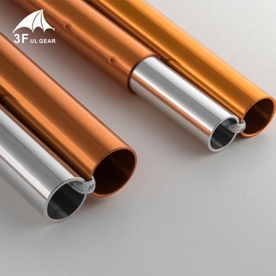Комплект стійок для тенту 3F UL GEAR Aluminum 7075 poles 19 мм 2х2 м orange 5 фото