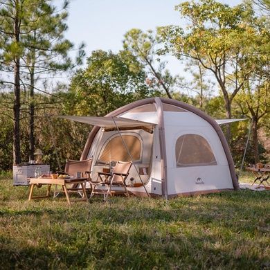 Палатка надувная Naturehike 150D polyester CNH23ZP12002 beige 6976023926488 фото