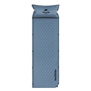 Коврик самонадувающий Naturehike Mat with Pillow 25 мм NH15Q002-D blue 6927595782583 фото
