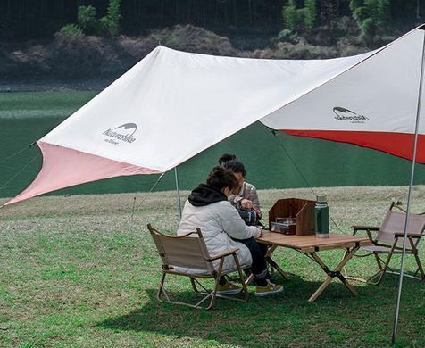 Тент кемпінговий Naturehike 210T polyester 4.0х3.5 м 1.7 кг NH16T012-S orange 6927595787786 фото Тент кемпінговий Naturehike 210T polyester 4.0х3.5 м 1.7 кг NH16T012-S orange 6927595787786 фото