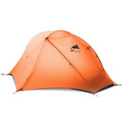 Палатка одноместная 3F Ul Gear Floating Cloud 1 15D 3 season Orange