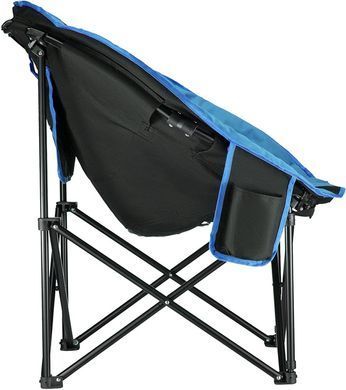 Кресло раскладное KingCamp Comfort Moon black/blue KC3816_BLACK/ROYALBL фото