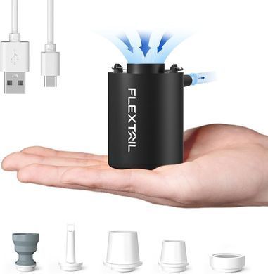 Насос-фонарь кемпинговый Flextail Tiny Pump 2X black TY2X1600-BK-i фото