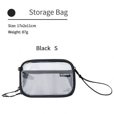 Несесер Naturehike NH20SN007 Fashion Series Toiletry Bag S black