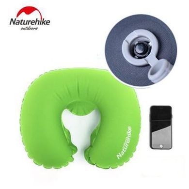 Подушка надувная Naturehike Neck Ultralight TPU NH17T013-U green 6927595718926 фото