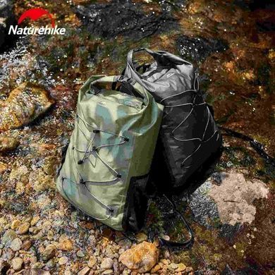 Герморюкзак Naturehike 25 л CNH22BB003 сірий 6927595753934 фото