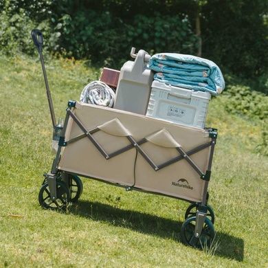Складная тележка Naturehike CNK2350JJ012, 70 л, черная 6977465866646 фото