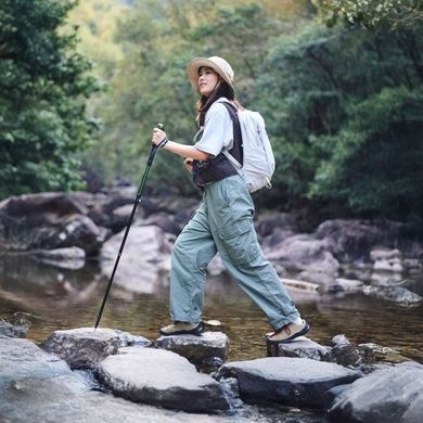 Трекінгові телескопічні палиці Naturehike CNK2550DS010 Sunlit Terk Base, 60-135 см, зелені 6977465869425 фото