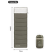 Спальный мешок Naturehike LD350 CNK2300SD016 темно-зеленый 6976023921810 &ndash; фото 2
