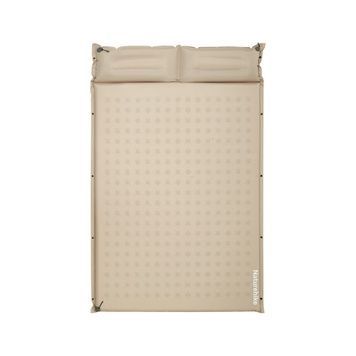 Килимок надувний із подушкою двомісний Naturehike CNK2550WS025 60 мм beige 6977465868756 фото