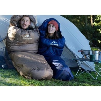Спальний мішок Naturehike MJ300 CNK2300SD014 темно-блакитний 6976023923081 фото