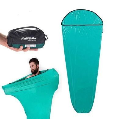 Вкладиш для спального мішка Naturehike High elastic sleeping bag NH17N002-D peacock blue 6927595722466 фото