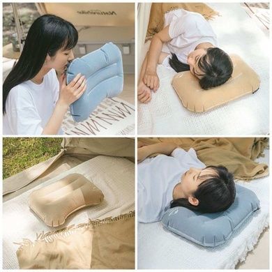 Надувная подушка PU Flocking pillow Naturehike NH21ZT002 khaki 6927595774380 фото Надувная подушка PU Flocking pillow Naturehike NH21ZT002 khaki 6927595774380 фото