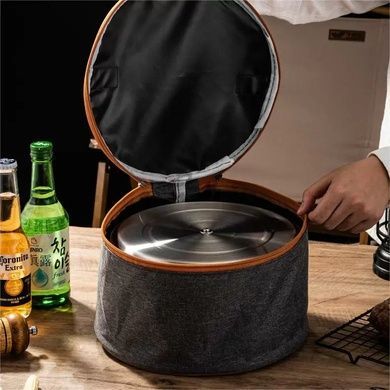 Набор посуды для кемпинга Starcamp Cookware set 3-4 HX-SK09 steel SC136 фото