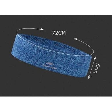 Повязка на голову Naturehike Outdoor Sport Sweatband NH17Z020-D grey 6927595723869 фото