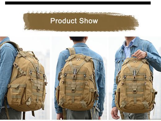 Рюкзак тактичний Smartex 3P Tactical 35 ST-075 jungle camouflage ST144 фото