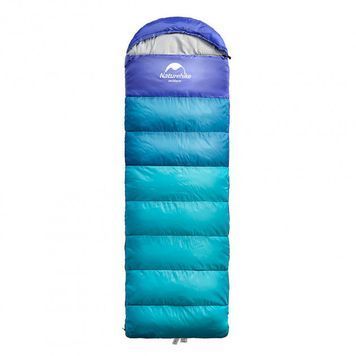 Спальний мішок Naturehike Envelope style U350 NH17S010-D peacock blue 6927595720035 фото