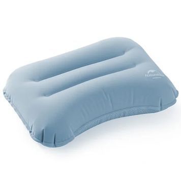 Подушка надувная PU Flocking pillow Naturehike NH21ZT002 blue 6927595774397 фото