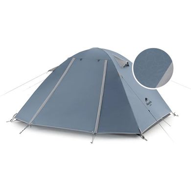 Палатка Naturehike P-Series II (2-х местная) 210T 65D polyester Graphic NH18Z022-P темно-синий