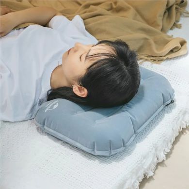 Подушка надувная PU Flocking pillow Naturehike NH21ZT002 blue