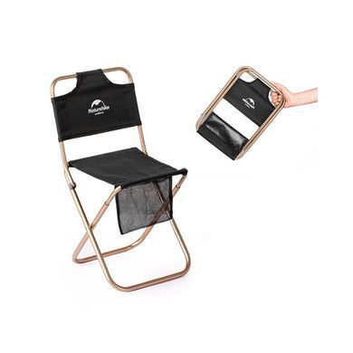 Стул складной со спинкой Naturehike M Z01 NH18M001-Z black 6927595733806 фото