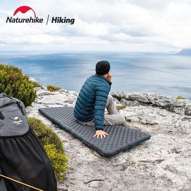 Килимок надувний Naturehike Ultralight R3.5 Double ST CNH22DZ018 зелений 6927595712221 фото
