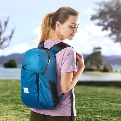 Рюкзак компактний Naturehike Ultralight 22 NH17A017-B blue 6927595725108 фото