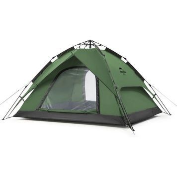 Палатка Naturehike Automatic III (4-х местная) 210T polyester NH21ZP008 forest green 6976023920660 фото