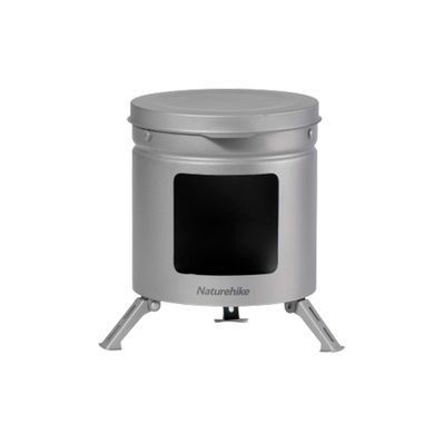 Печь-щепочница Naturehike Wood stove titanium NH20RJ005 6927595772713 фото Печь-щепочница Naturehike Wood stove titanium NH20RJ005 6927595772713 фото