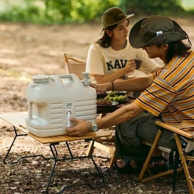 Каністра для води Naturehike 24 л NH16S012-T сіра 6927595799505 фото