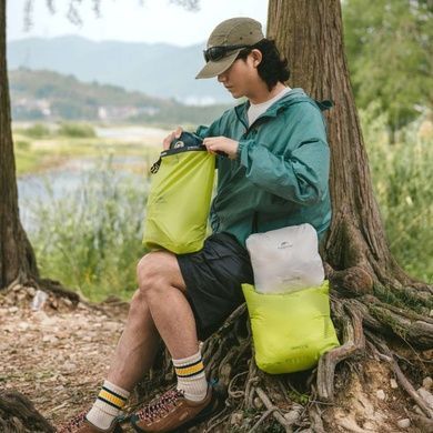 Гермомішок Naturehike CNK2550XB012, 8 л, білий 6977465868367 фото