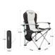 Крісло розкладне KingCamp Conifer black/grey KC3987_BLACK/MEDIUMG &ndash; фото 2