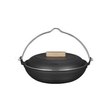 Сотейник с крышкой Naturehike Aluminum CNK2300CJ014 черный 6976023925245 фото