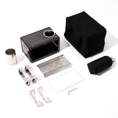 Піч дров'яна Mobi Garden Multifunctional stove NX22688001 black 6941870570405 фото