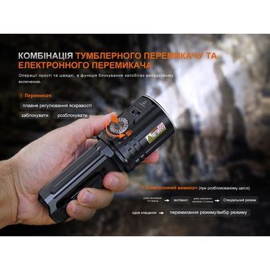 Ліхтар ручний пошуковий лазерний Fenix LR36R LR36R фото
