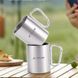 Кружка з карабіном Starcamp Travel mug 300 мл HX-MG300 steel SC139 &ndash; фото 3