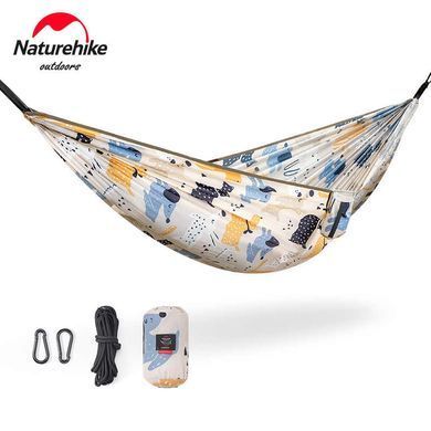 Гамак одноместный Naturehike DC-C03 240T polyester NH21DC004 happy cute pet 6927595777602 фото