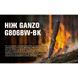 Ніж фіксований туристичний Ganzo G806BW (9.8 см) 8Cr14 / PP+TPR чорний з чохлом G806BW-BK &ndash; фото 9