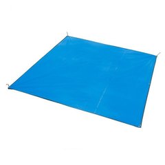 Універсальний Тент Naturehike 210T polyester 2,15х2.15м 0,30 кг NH15D005-X Blue