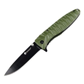 Ніж складаний туристичний Ganzo G620g-1 (8.8 см) 440C / ABS зелений G620g-1 фото