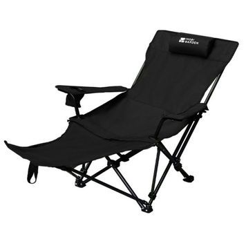 Кресло раскладное Mobi Garden Recliner NX23665040 black 6941870572195 фото